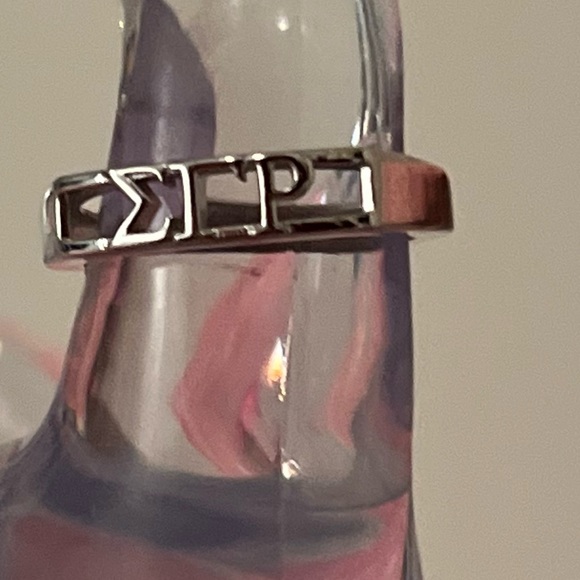 Sigma Gamma Rho Sterling Silver - Picture 4 of 5